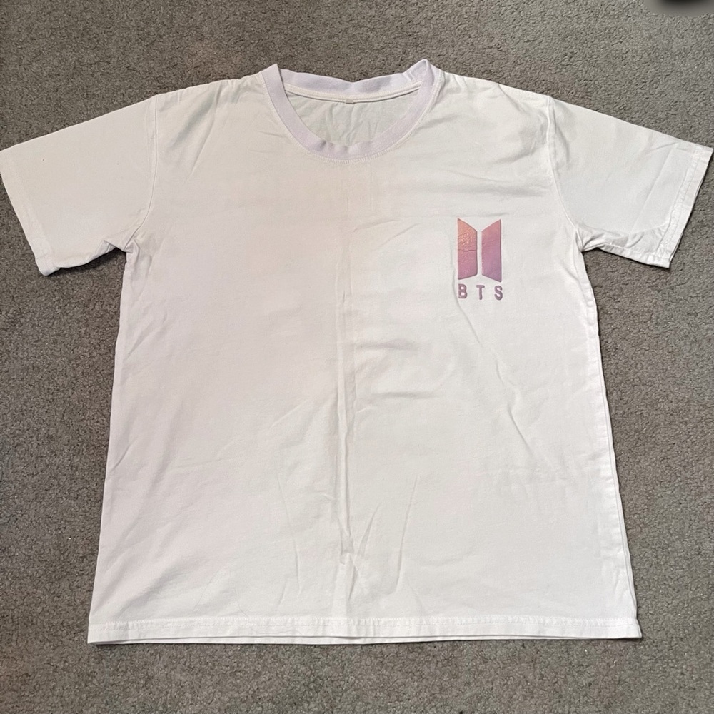 BTS Jungkook 97 Love Yourself Short Sleeve White T-Shirt